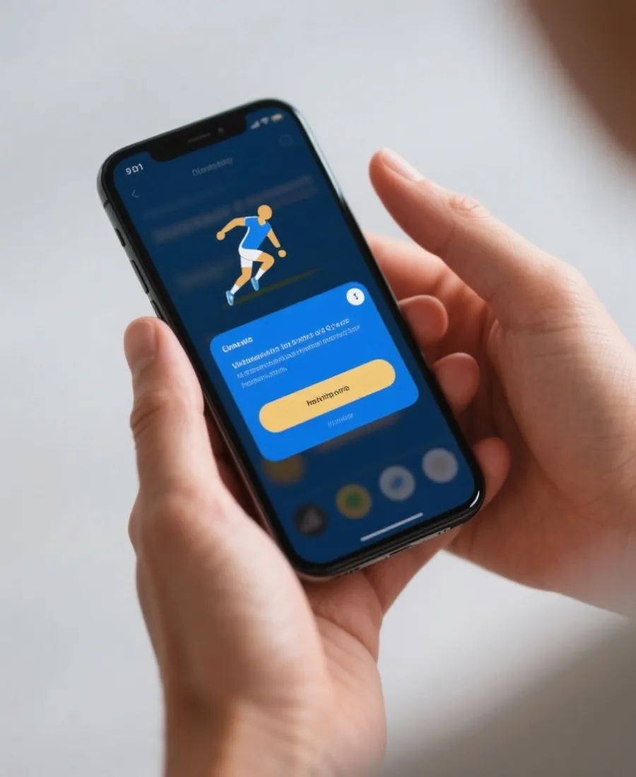 赛事提醒功能示意图